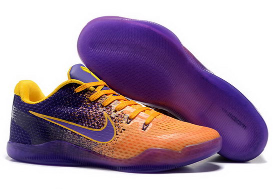 Nike Kobe 11 Em Purple Orange Discount